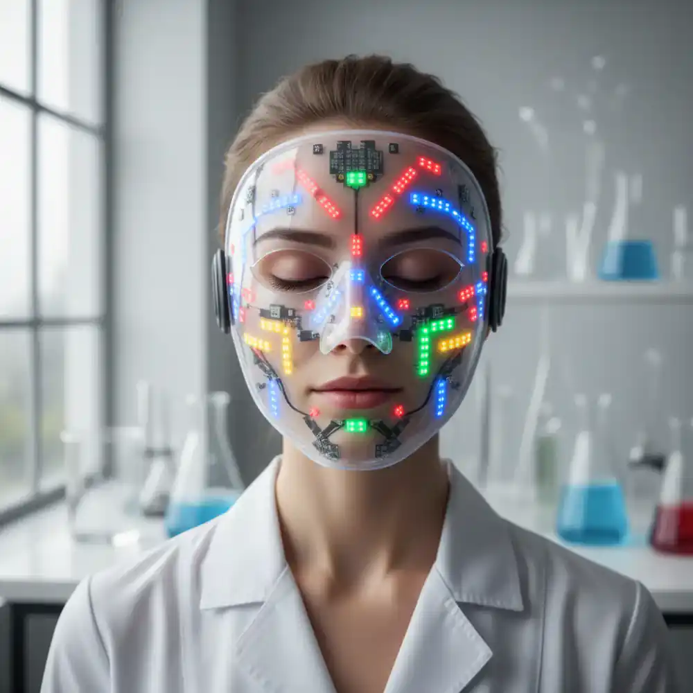Advanced LED face mask technology